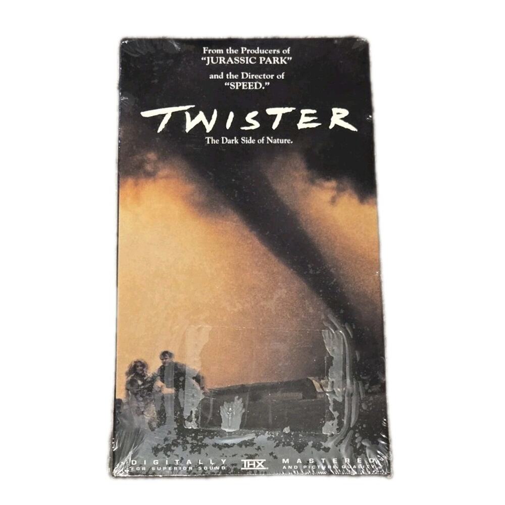 Vtg 1996 TWISTER Factory Sealed VHS Movie Warner Home Video - FACTORY SEALED NEW